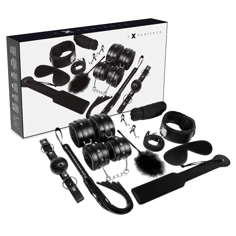 Kit fétichiste BDSM série noire — EXPERIENCE