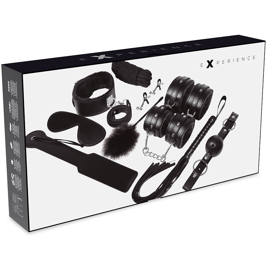 Kit fétichiste BDSM série noire — EXPERIENCE