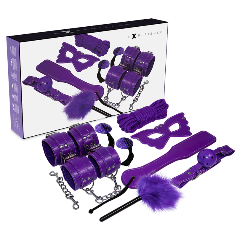 Kit fétichiste BDSM série Violet — EXPERIENCE