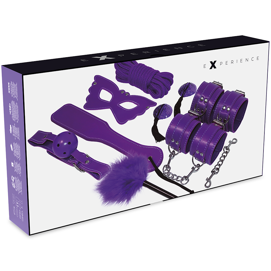 Kit fétichiste BDSM série Violet — EXPERIENCE