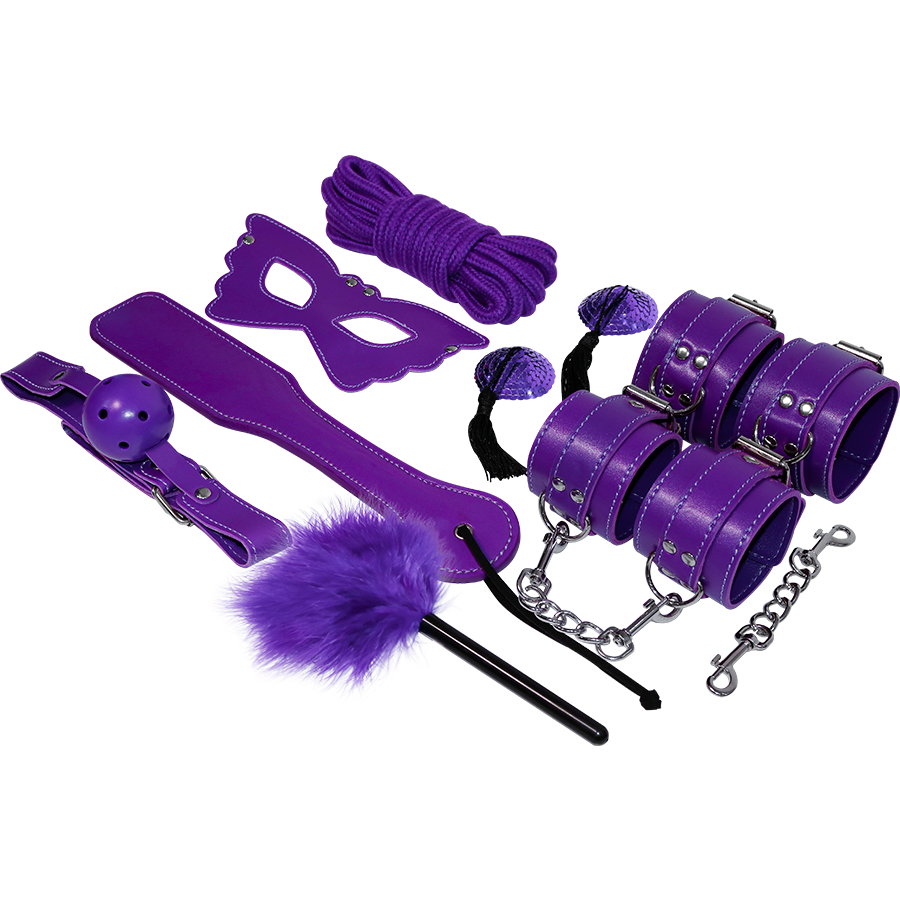 Kit fétichiste BDSM série Violet — EXPERIENCE