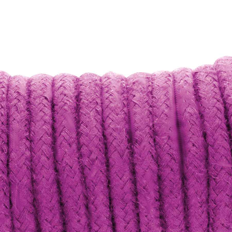 Corde japonaise en coton violet 10 m — DARKNESS BONDAGE