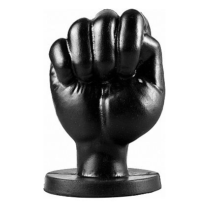 Poing anal souple 13 cm — ALL BLACK