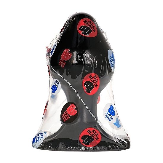 Plug anal progressif noir mat 16 x 8 cm — ALL BLACK