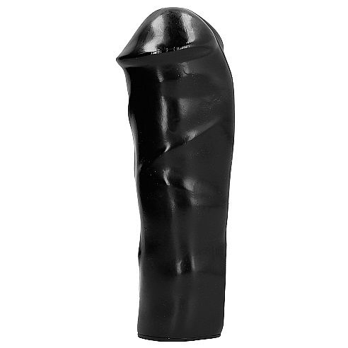Gode réaliste noir 20 cm — ALL BLACK
