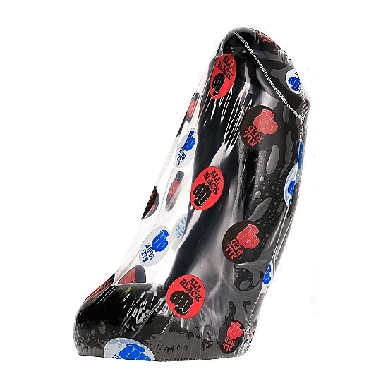 Gode réaliste noir 18 cm — ALL BLACK
