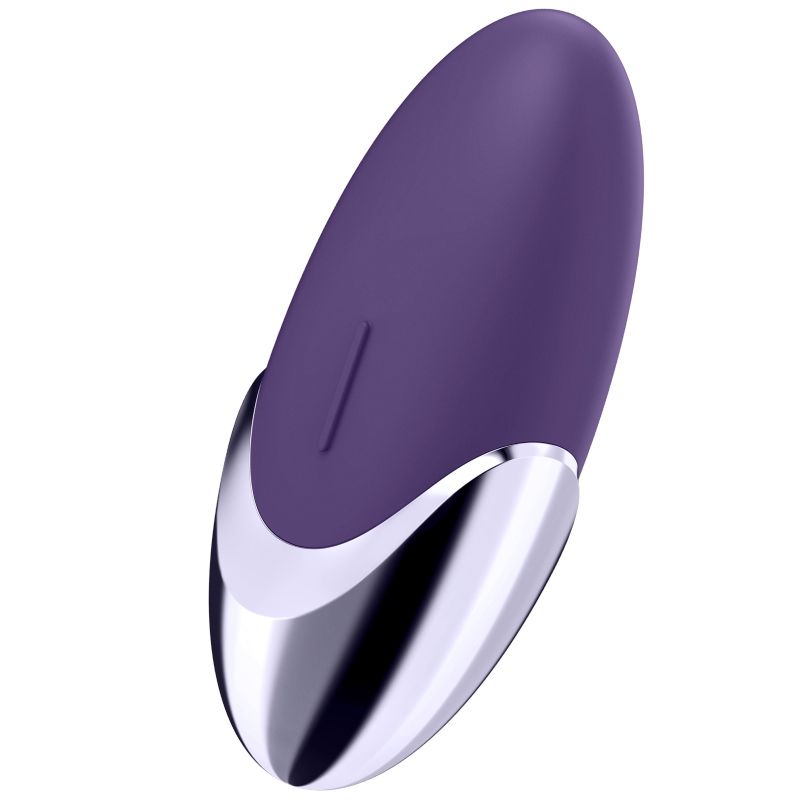Vibromasseur à poser en silicone violet — SATISFYER LAYONS