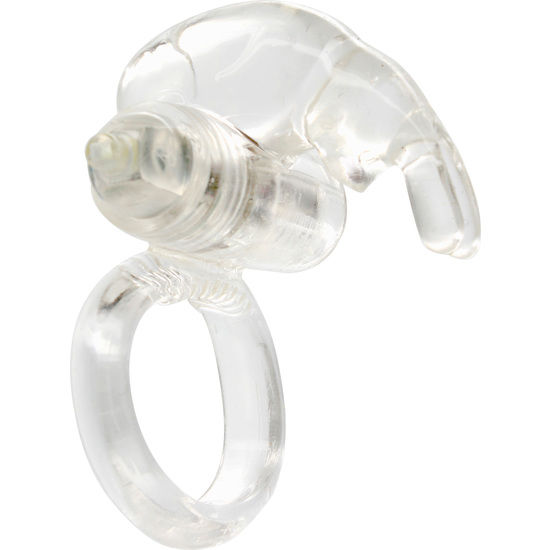 Anneau vibrant stimulateur clitoridien transparent — SEVEN CREATIONS