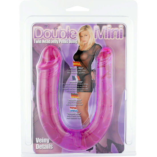 Double dildo souple à deux têtes — SEVEN CREATIONS
