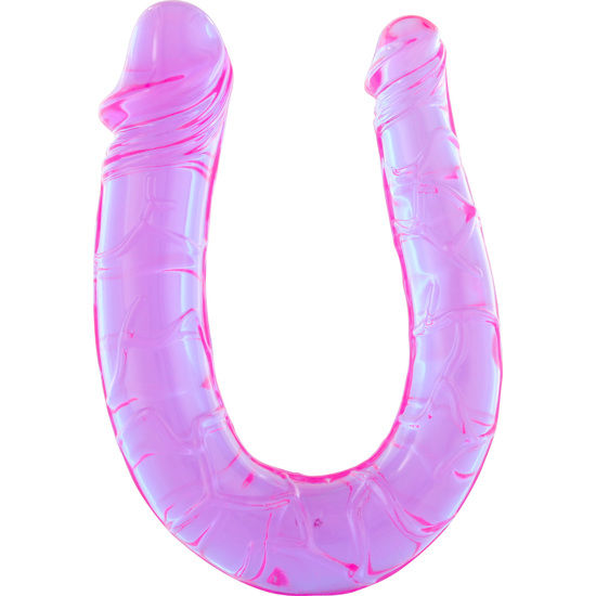 Double dildo souple à deux têtes — SEVEN CREATIONS