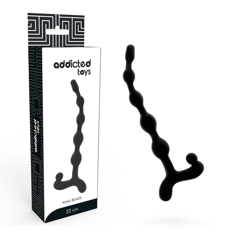 Chaîne de perles anales progressives 22 cm — ADDICTED TOYS