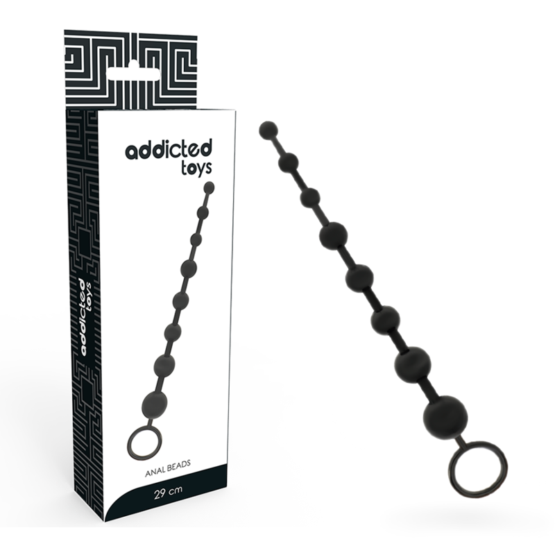 Collier de perles anales progressives 29 cm — ADDICTED TOYS