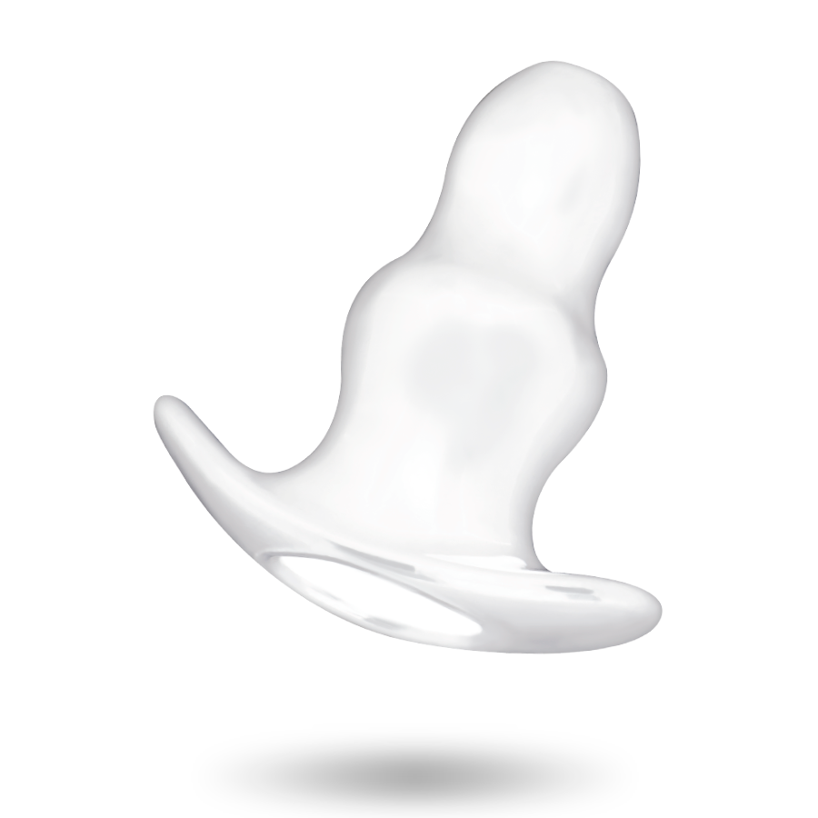 Dilatateur anal tunnel progressif transparent — ADDICTED TOYS