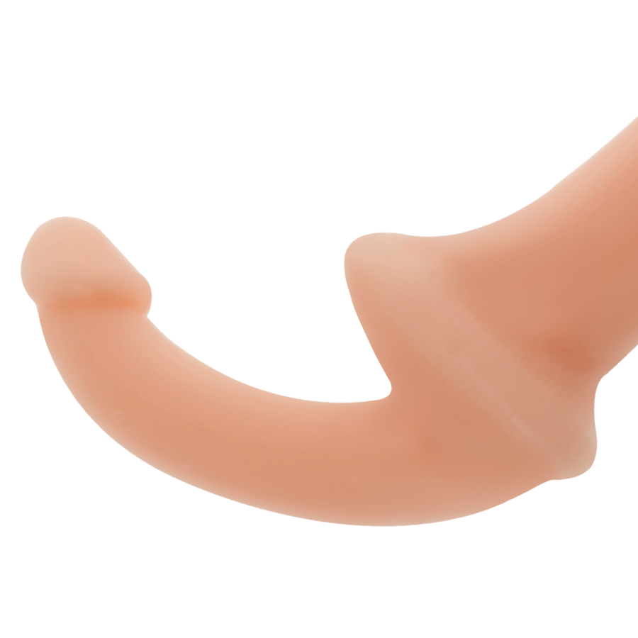 Gode double sans harnais à sonde courbe — ADDICTED TOYS