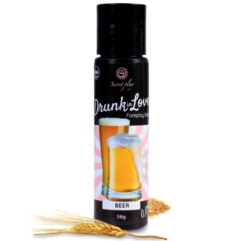 Lubrifiant comestible saveur bière 60 ml — SECRETPLAY COSMETIC