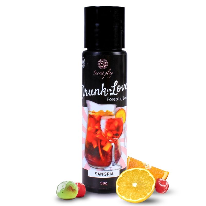 Baume lubrifiant comestible saveur sangria — SECRETPLAY COSMETIC