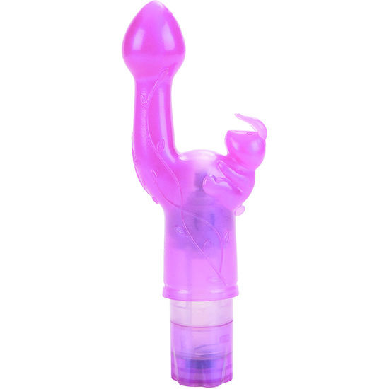Bunny Kiss vibrant double stimulation — CALEXOTICS