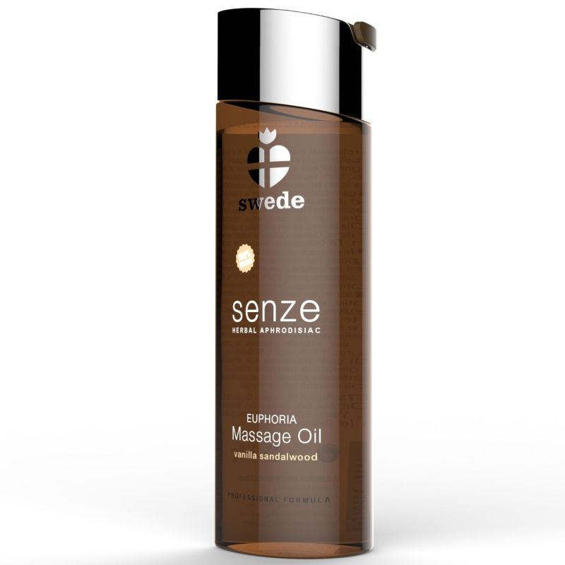 Huile de massage aphrodisiaque aux plantes vanille et bois de santal — SWEDE