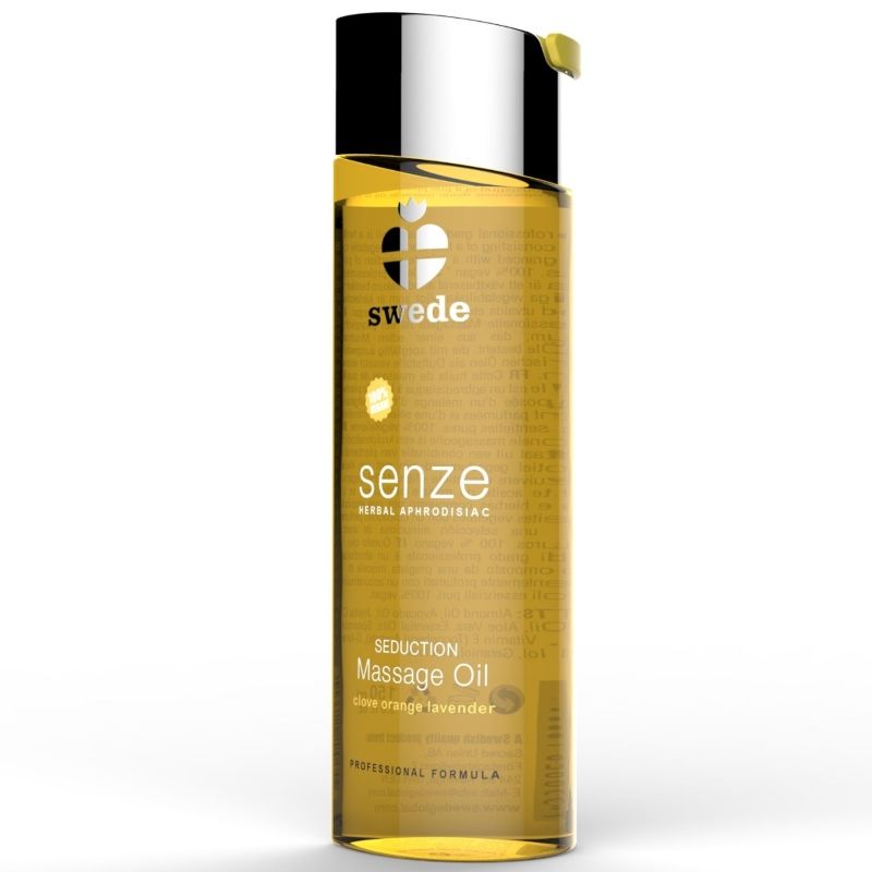 Huile de massage aphrodisiaque aux plantes — SWEDE