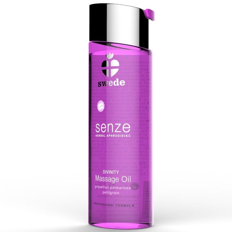 Huile de massage aphrodisiaque aux plantes Divinity 150 ml — SWEDE