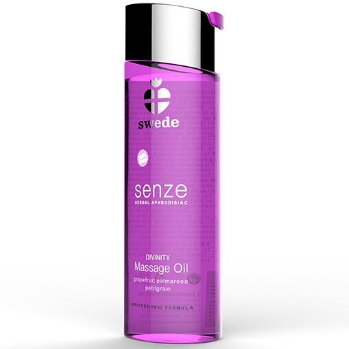 Huile de massage aphrodisiaque aux plantes — SWEDE