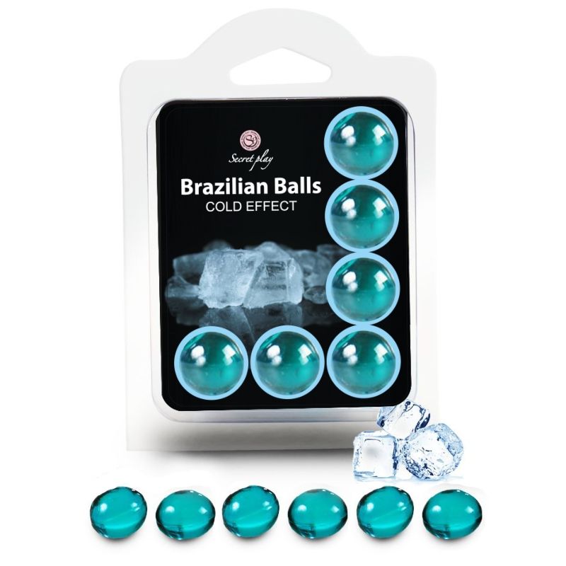 Set de 6 billes brésiliennes effet frais — SECRETPLAY COSMETIC