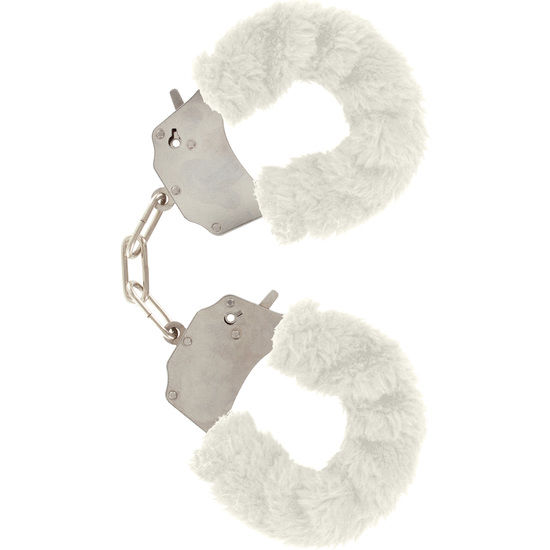 Menottes en peluche ajustables — TOYJOY