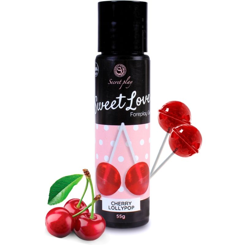 Gel lubrifiant comestible parfum cerise douce — SECRETPLAY COSMETIC