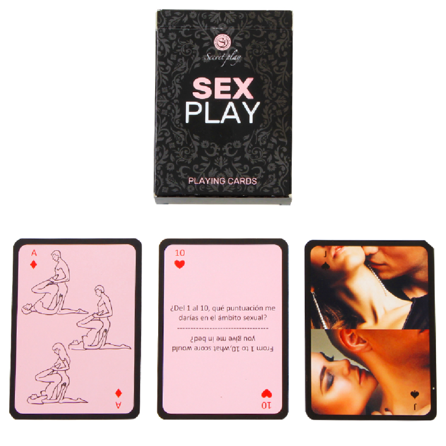 Cartes à jouer érotiques Sex Play — SECRETPLAY 100% GAMES