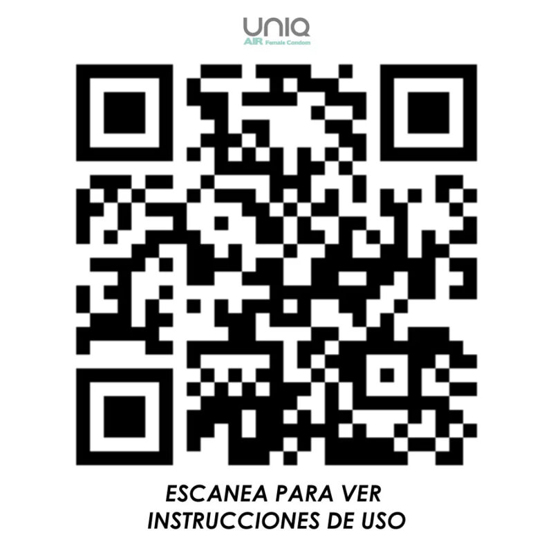 Préservatif féminin sans latex Air 3 unités — UNIQ