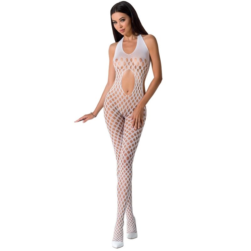 Body en résille dentelle blanche — PASSION WOMAN