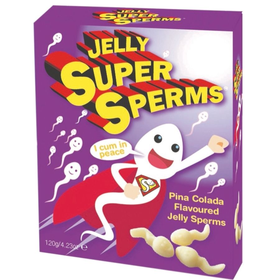 Gummies coquins forme sperme parfum pina colada — SPENCER & FLEETWOOD