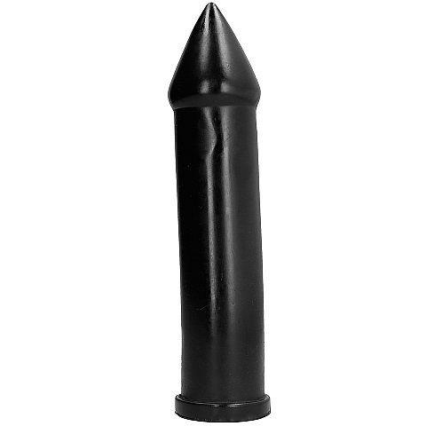 Godemichet noir de 24 cm — ALL BLACK