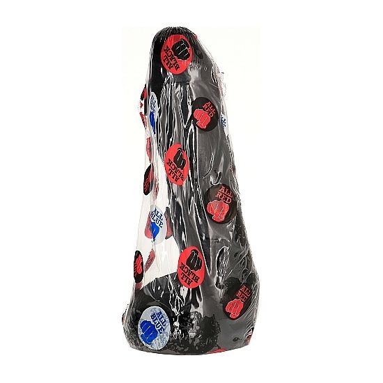 Pénérateur anal réaliste noir 20 cm — ALL BLACK