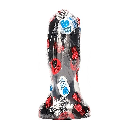 Plug anal long en silicone — ALL BLACK