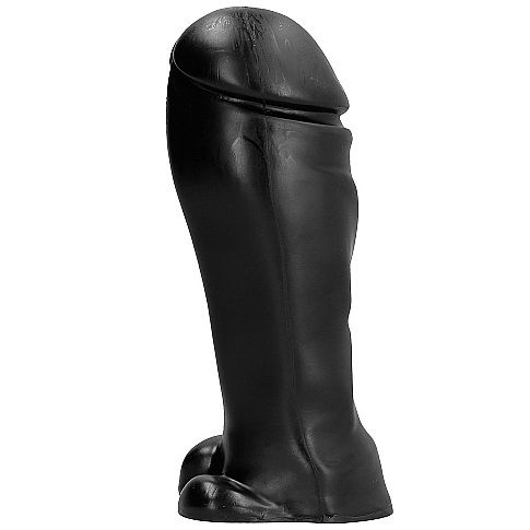 Godet extra-large 22 cm à bout large et testicules — ALL BLACK