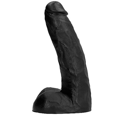 Gode noir texturé 22 cm — ALL BLACK