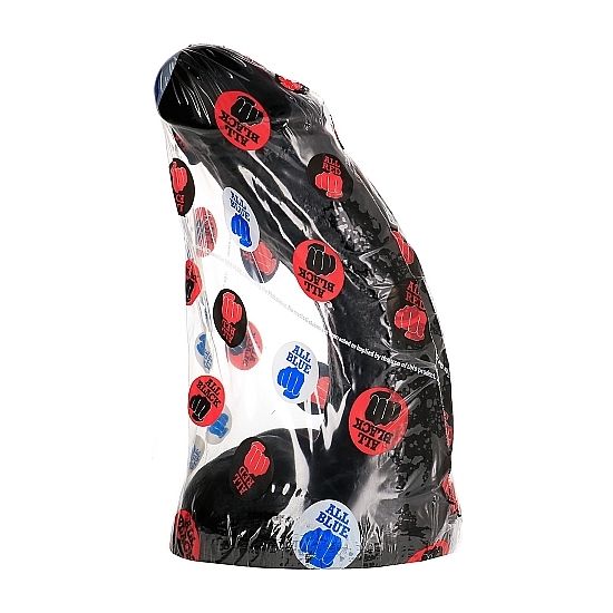 Gode noir flexible 23 cm — ALL BLACK