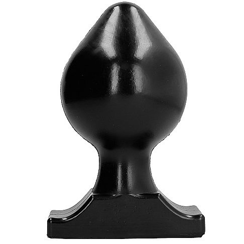 Plug anal progressif souple 22,5 cm — ALL BLACK