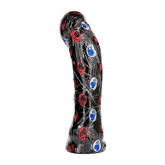 Gode long noir intense 33 cm — ALL BLACK