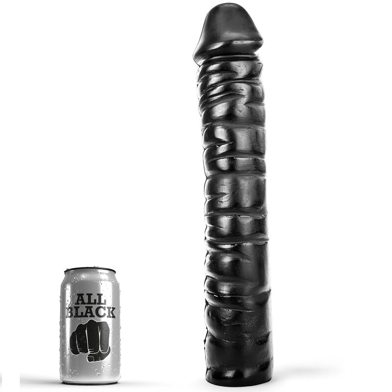 Gode nervuré taille XL 38 cm — ALL BLACK