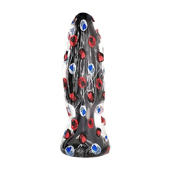 Plug anal progressif long 35 cm — ALL BLACK