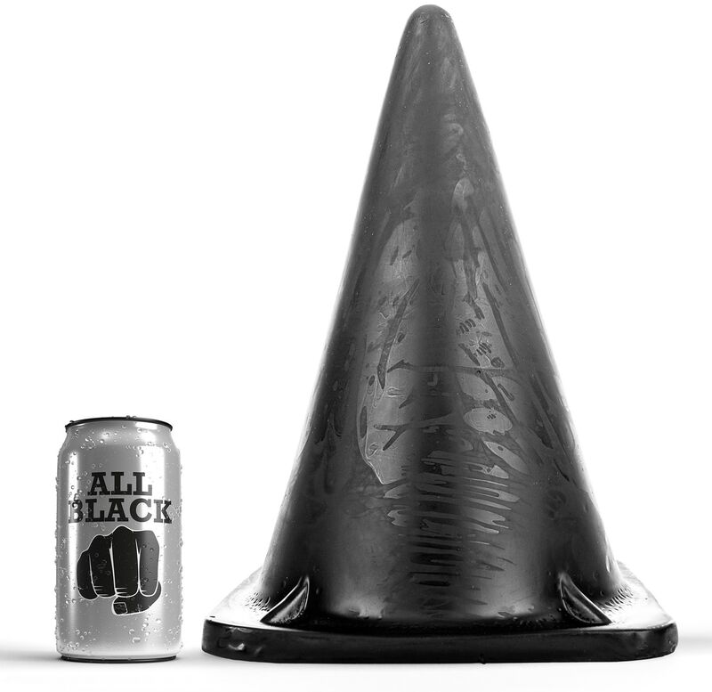 Plug anal triangulaire extra large — ALL BLACK