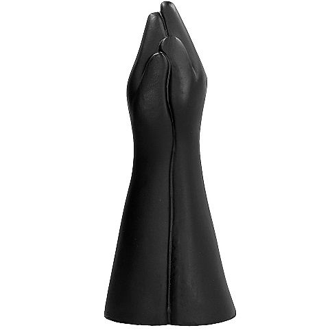Gode fisting main et bras réaliste 39 cm — ALL BLACK