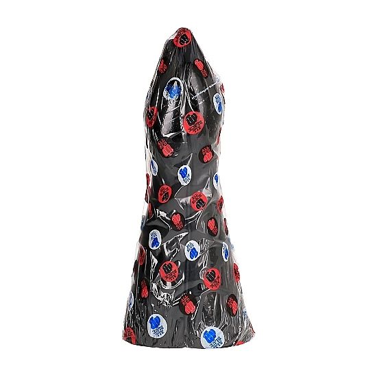 Gode fisting main et bras réaliste 39 cm — ALL BLACK