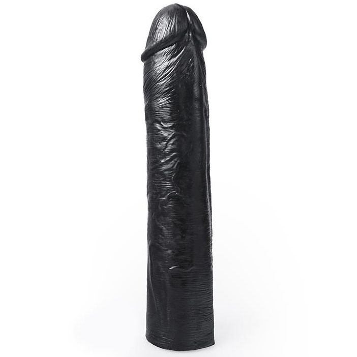 Gode réaliste noir Benny 25,5 cm — HUNG SYSTEM