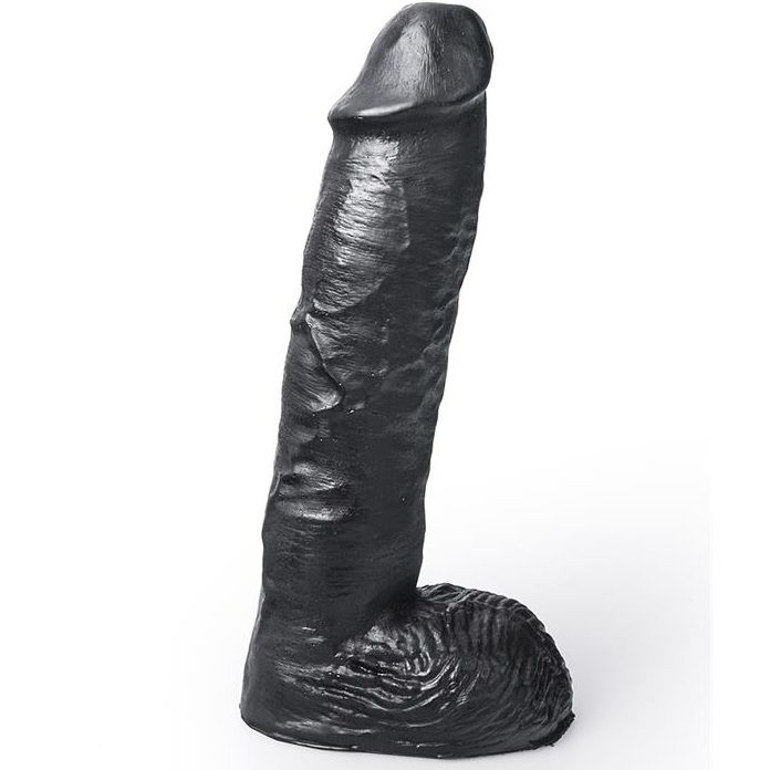 Gode réaliste Mickey noir 24 cm — HUNG SYSTEM