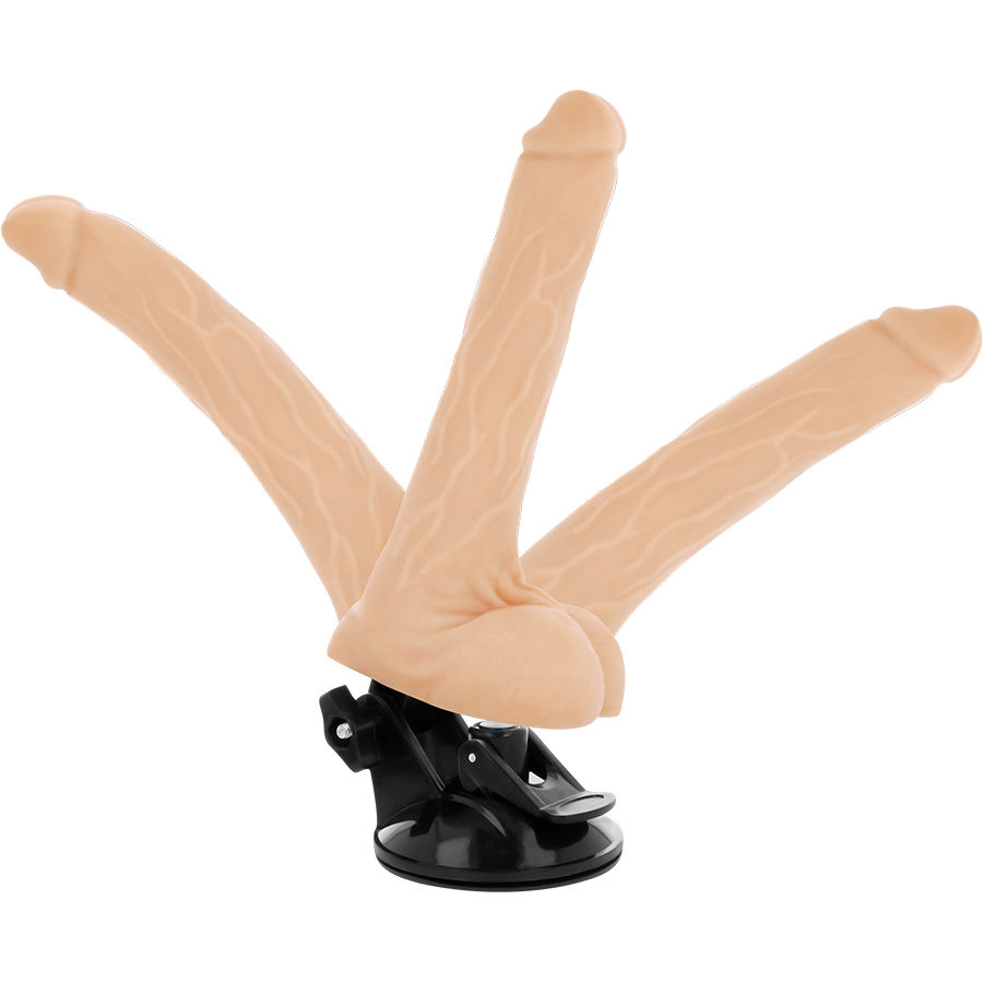 Vibrateur réaliste articulé télécommandé 18.5 cm — BASECOCK