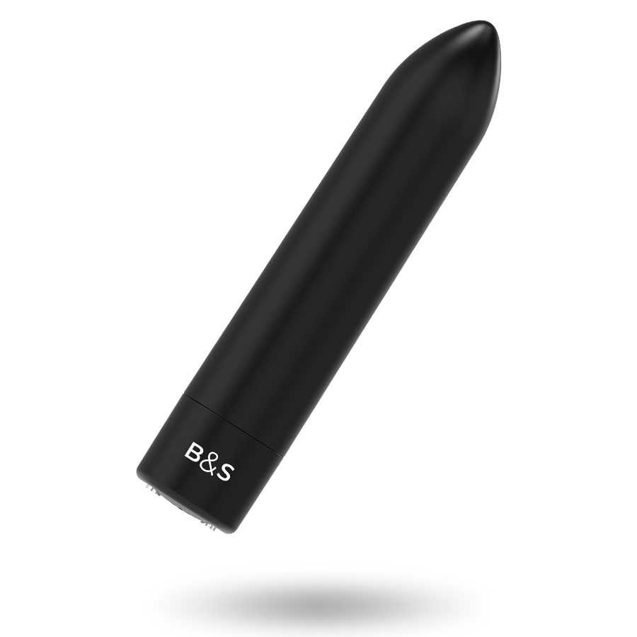 Balle vibrante magnétique compacte — BLACK&SILVER