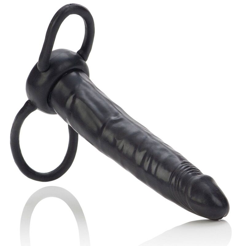 Double pénétrateur ajustable noir — CALEXOTICS